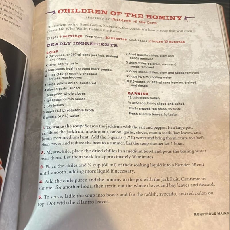 Death For Dinner Cookbook