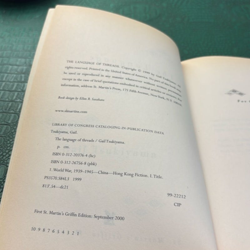 The Language of Threads