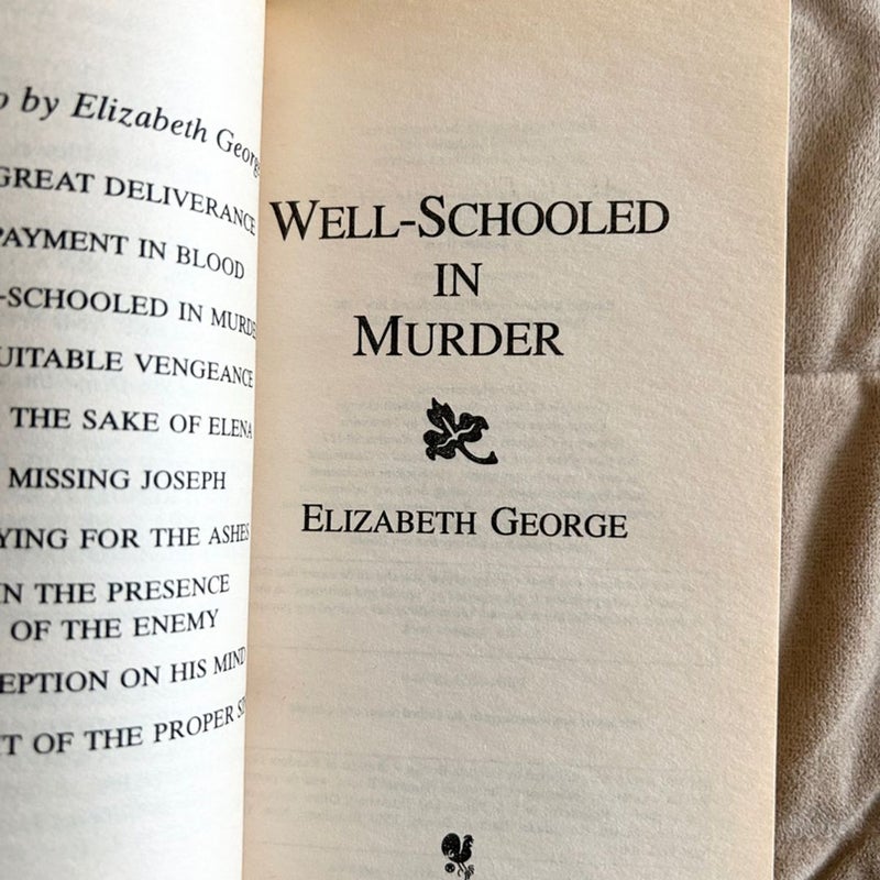 Well-Schooled in Murder