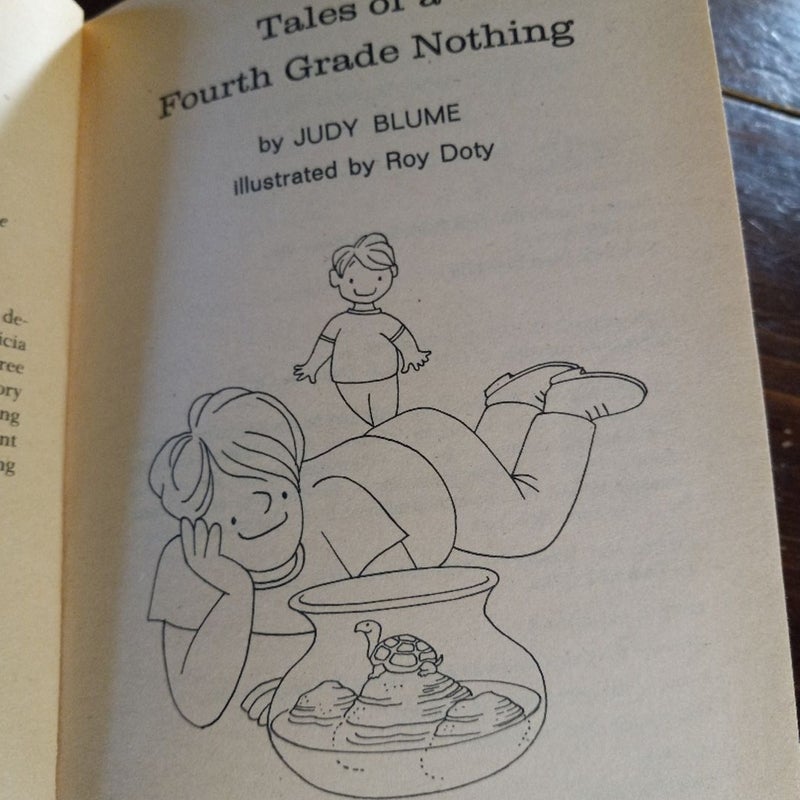 Tales Of A Fourth Grade Nothing 1972 HC Econo-Clad Books 