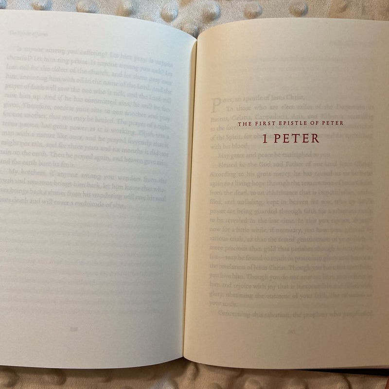 ESV Reader's Bible, Six-Volume Set (Cloth over Board with Permanent Slipcase)