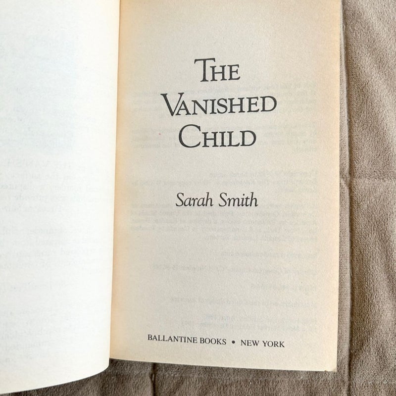 The Vanished Child 2646