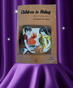Children in Hiding Charlene Joy Talbot Paperback Scholastic Books Vintage