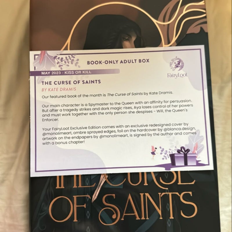 The Curse of Saints (FairyLoot exclusive edition)