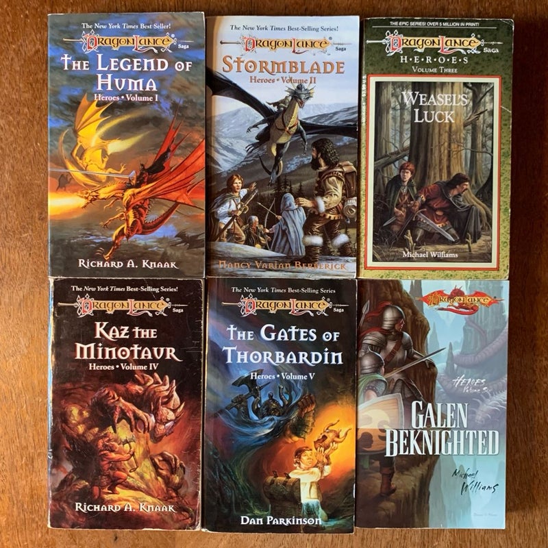 DragonLance: Complete Tales 1-6, Heroes 1-6, and Preludes 1-6, 18 Book Collection