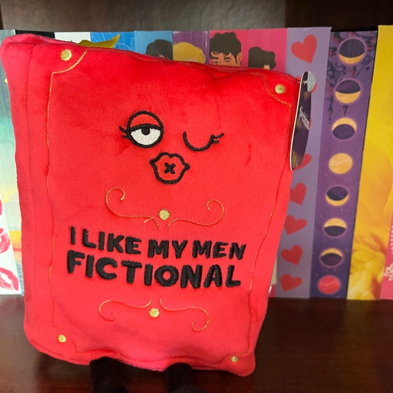 I like my men fictional