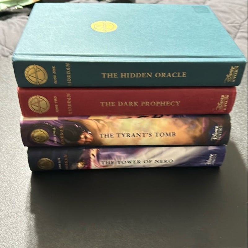 The Trials of Apollo, Book 1, 2, 4, 5