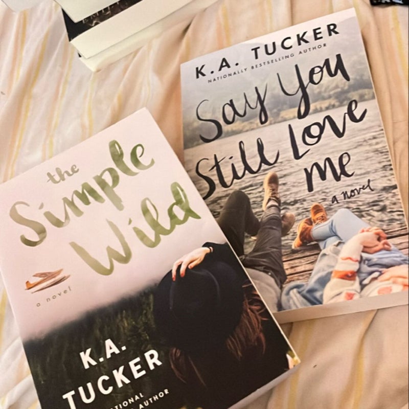 The Simple Wild and Say you still love me book bundle 