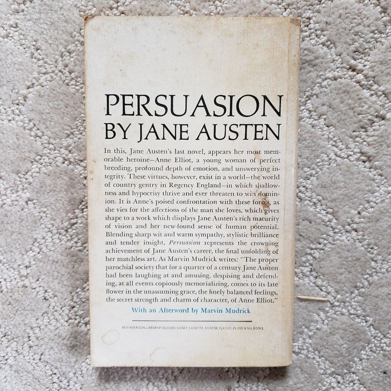 Persuasion (4th Signet Printing, 1964)