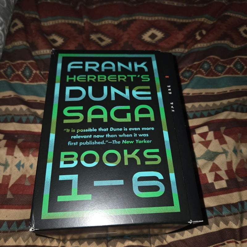 Frank Herbert's Dune Saga 6-Book Boxed Set