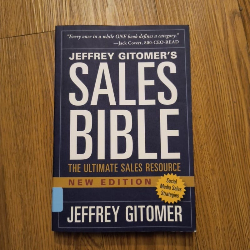 The Sales Bible, New Edition