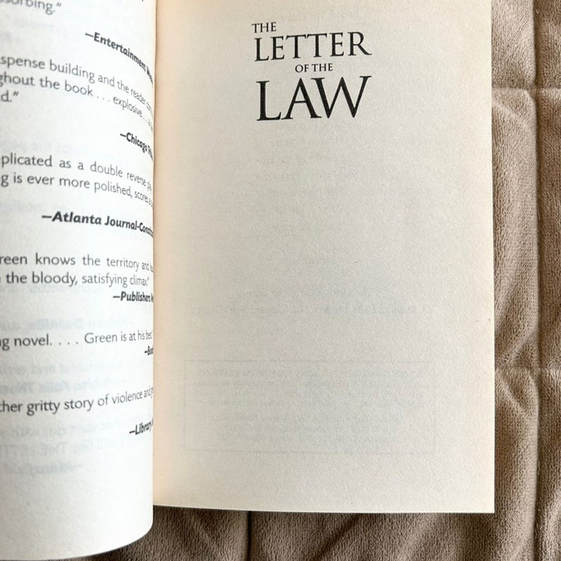 The Letter of the Law  1656