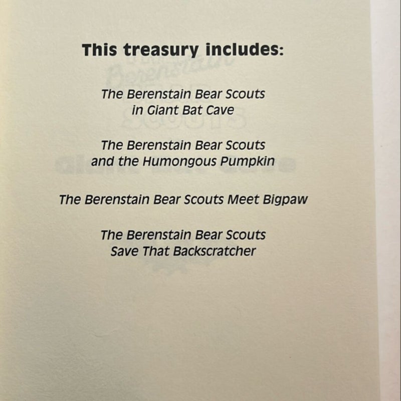 The Berenstain Bear Scouts Treasury