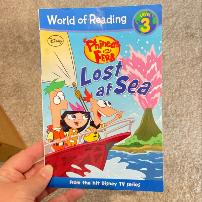 Phineas and Ferb Reader Lost at Sea