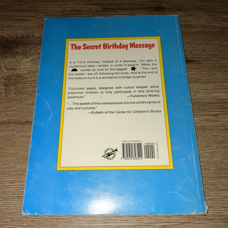 The Secret Birthday Message