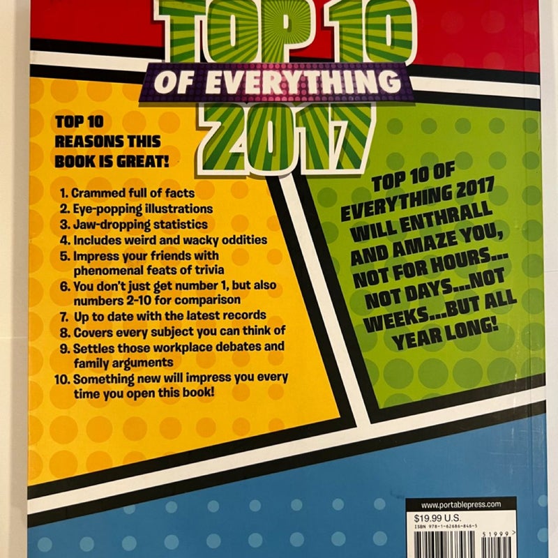 Uncle John's Presents Top 10 of Everything 2017