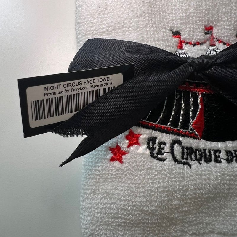 FAIRYLOOT EXCLUSIVE: The Night Circus Face Towel