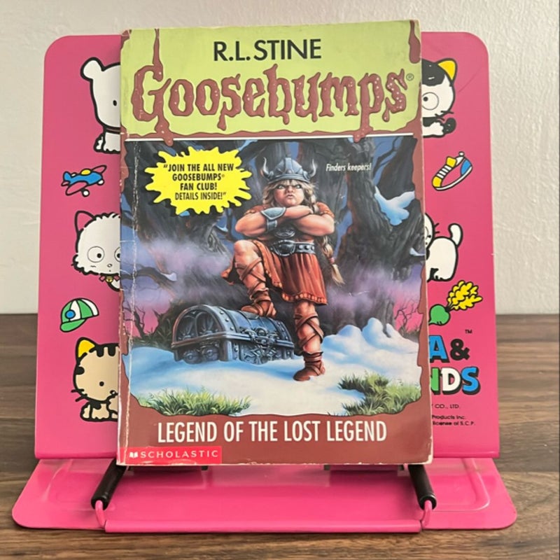 Legend of the Lost Legend (Goosebumps) FIRST EDITION