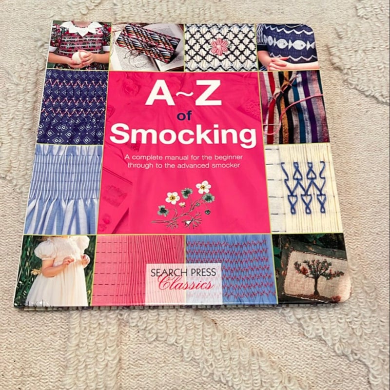 A-Z of Smocking