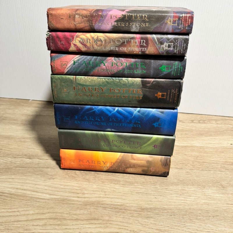 Harry Potter First Edition set Books 1-7