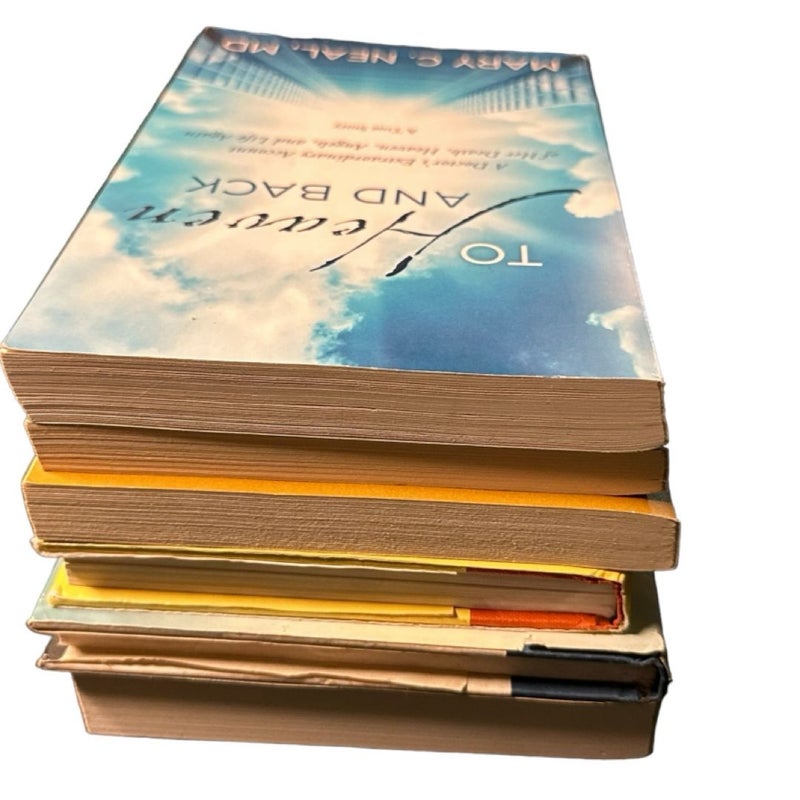 Lot 6 Near Death Experiences Books Proof of Heaven Life After Death Christian