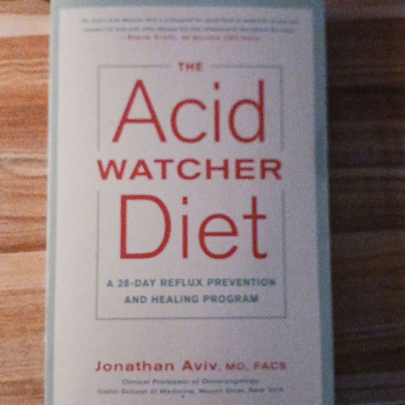 The Acid Watcher Diet