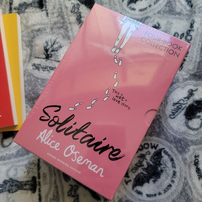 Alice Oseman Four-Book Collection Box Set (Solitaire, Radio Silence, I Was Born for This, Loveless)