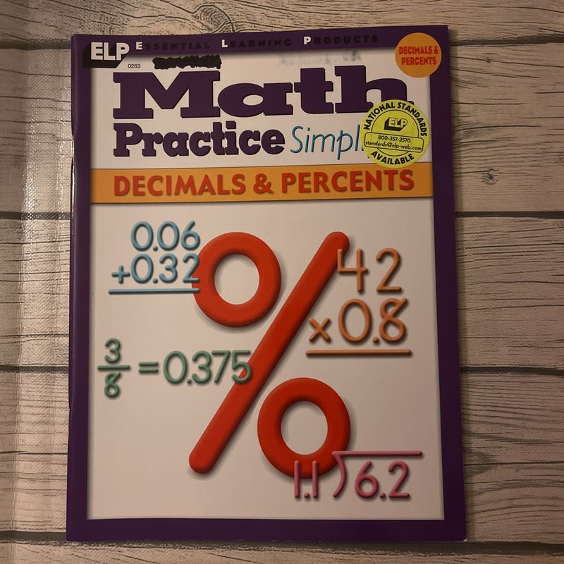 Decimals and percents