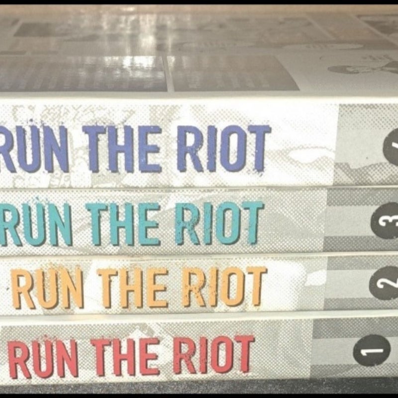Boys Run the Riot Volume 1-4 Complete Set 
