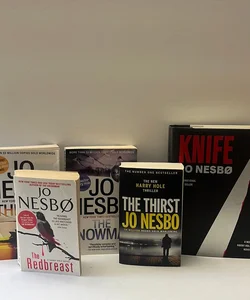 Harry Hole Series Bundle (5 Books) The Bat, The Redbreast, The Snowman, The Thirst & The Knife 
