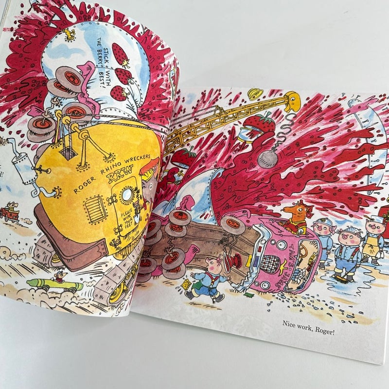 Richard Scarry’s Vrooming, Zooming Stories-3 Stories in 1 Book