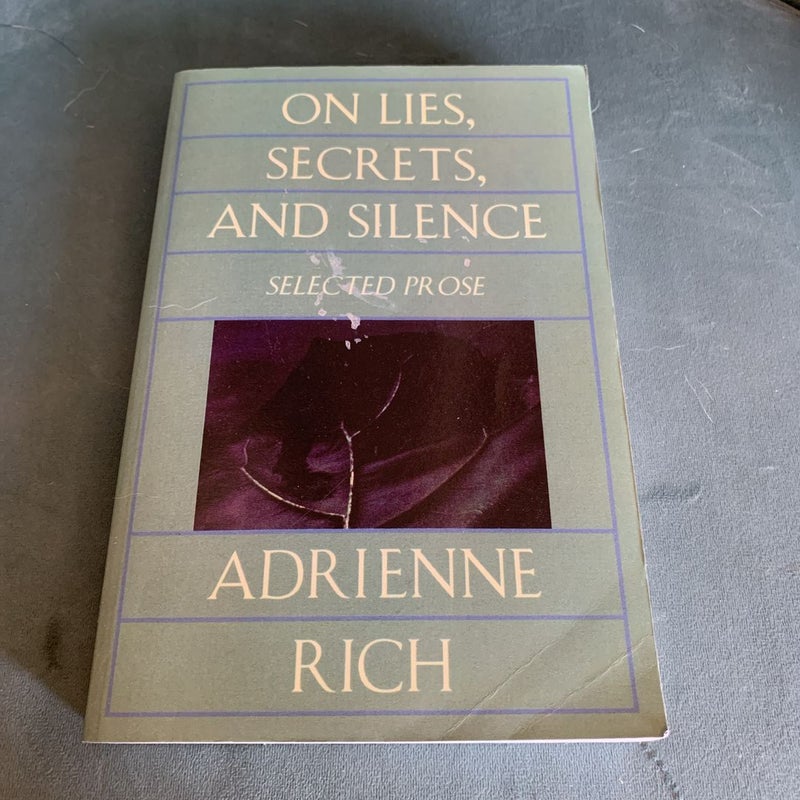 On Lies Secrets and Silence