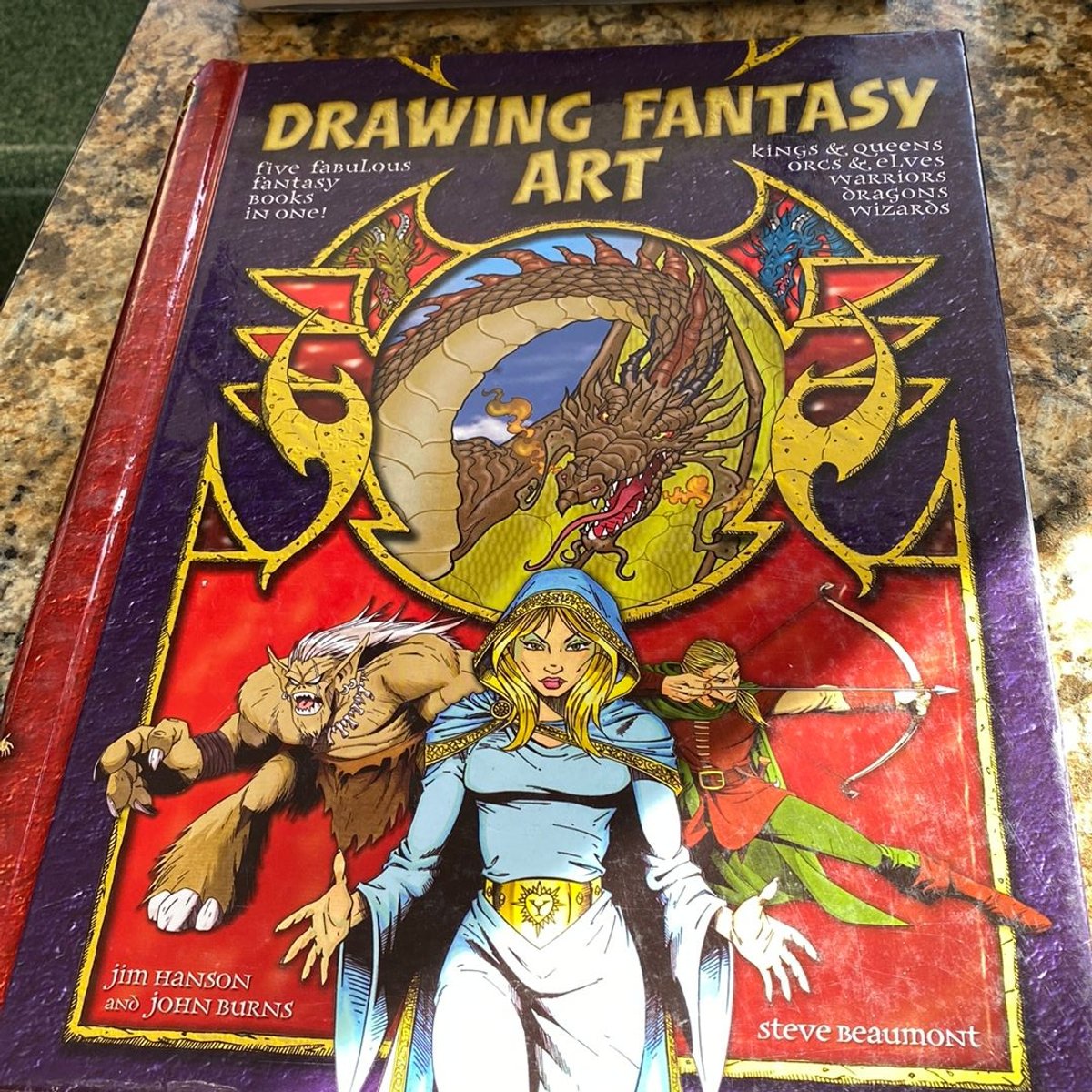 drawing-fantasy-art-by-steve-beaumont-jim-hanson-john-burns