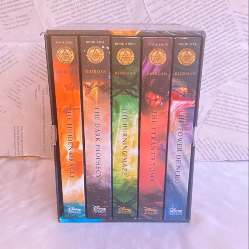 The Trials of Apollo 5 book Box Set