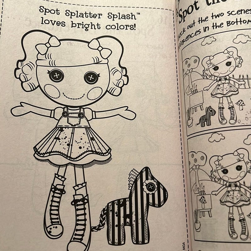 Vintage Lalaloopsy coloring book 