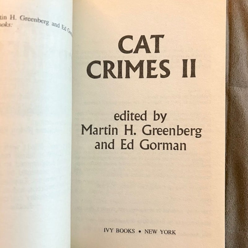 Cat Crimes