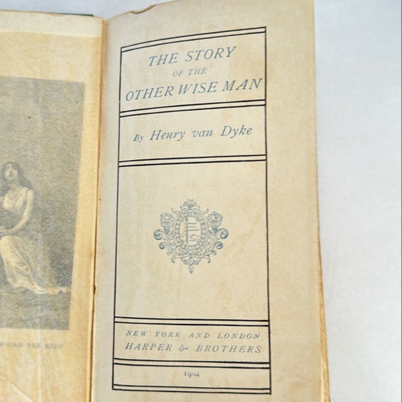 The Story of The Other Wise Man (Vintage 1904)