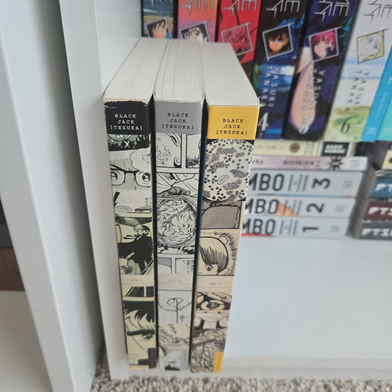 Black Jack volumes 1-3