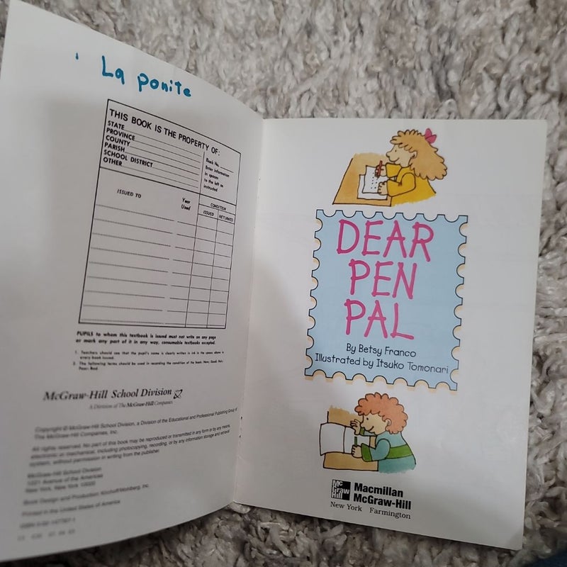 Dear Pen Pal