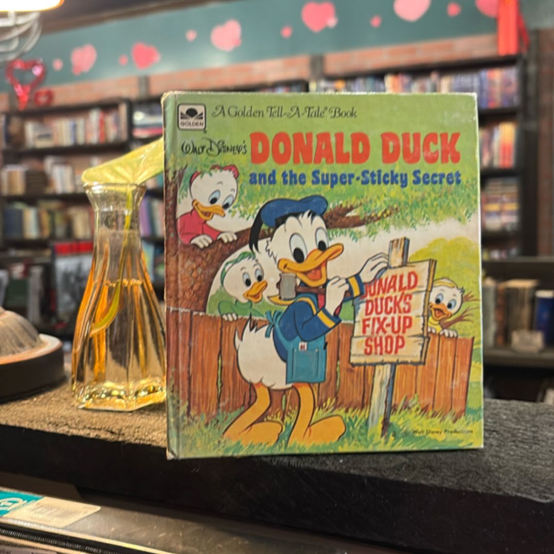 Donald Duck super sticky secret