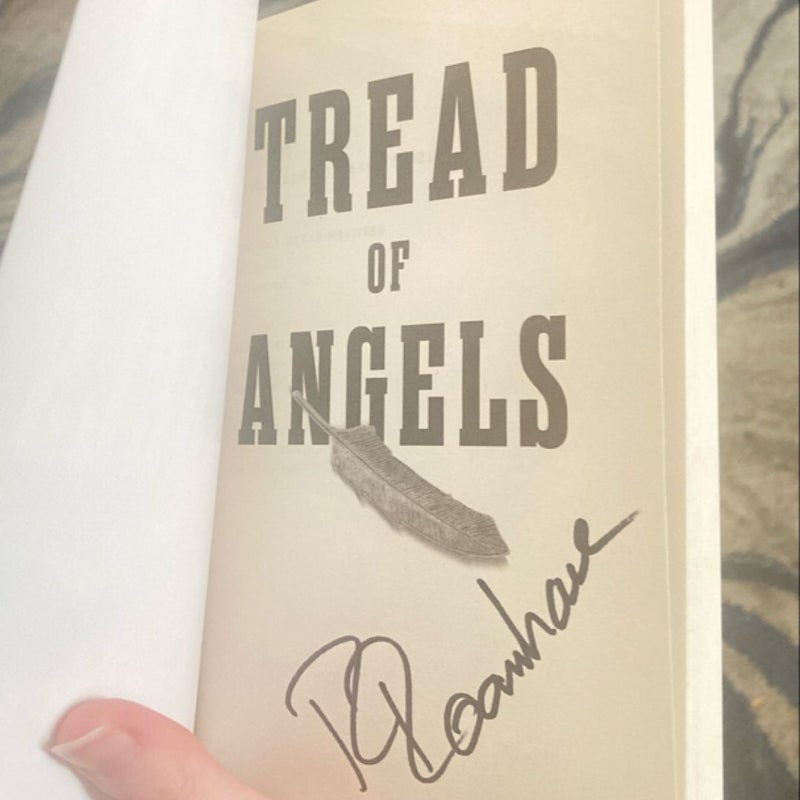 Tread of Angels-signed book