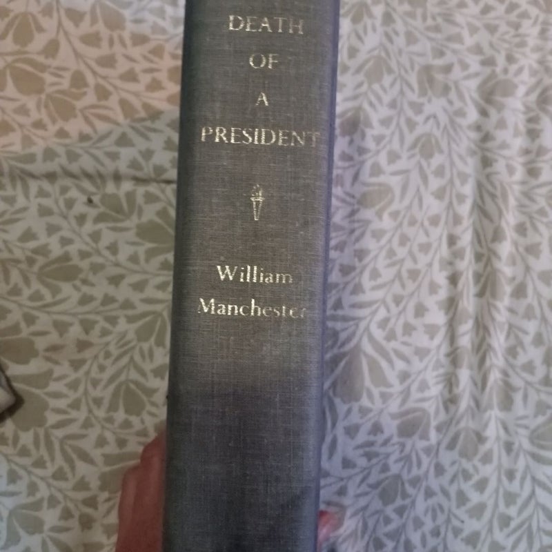 Death of a President signed first editionr