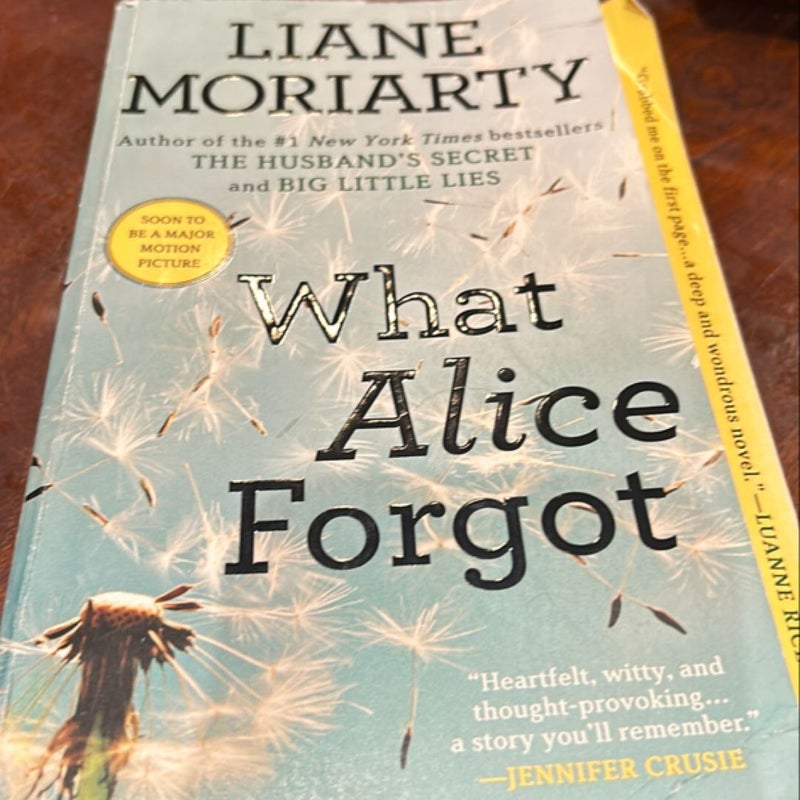 What Alice Forgot