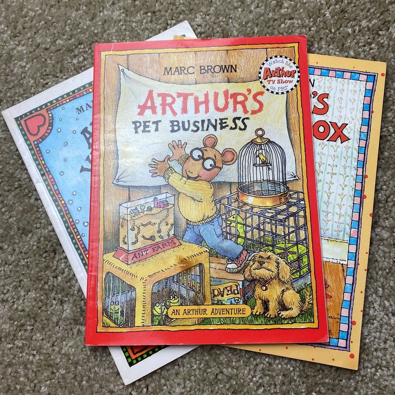 Arthur 3 Book Bundle