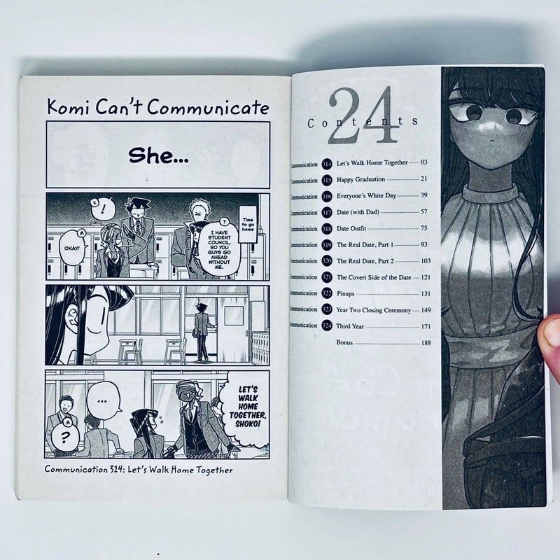 Komi Can't Communicate, Vol. 24