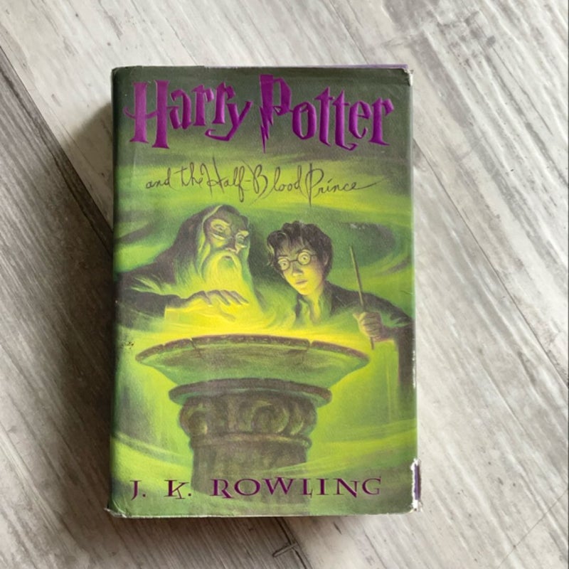 Harry Potter and the Half-Blood Prince 1st Edition w/ Errors