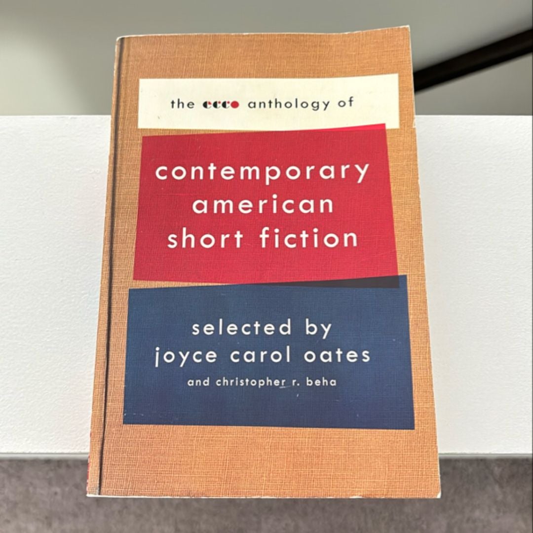 The Ecco Anthology of Contemporary American Short Fiction