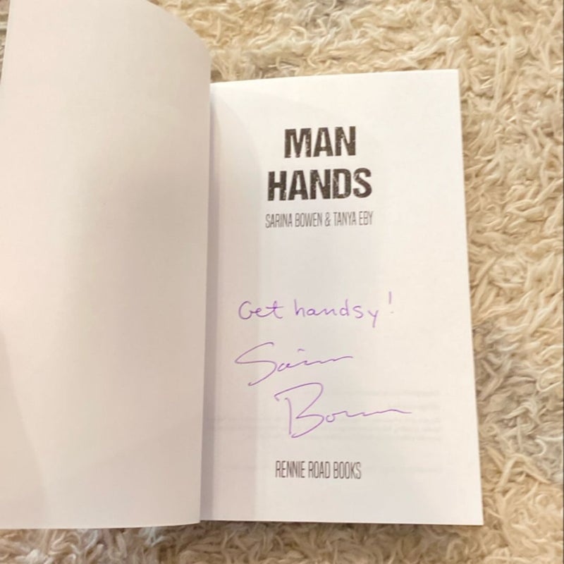 Man Hands (Signed)