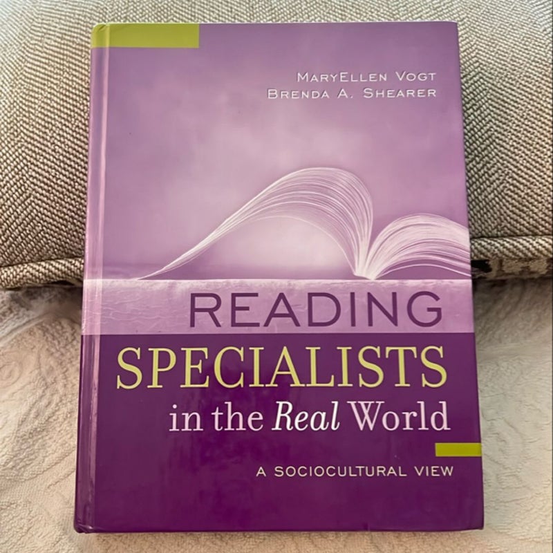 Reading Specialists in the Real World