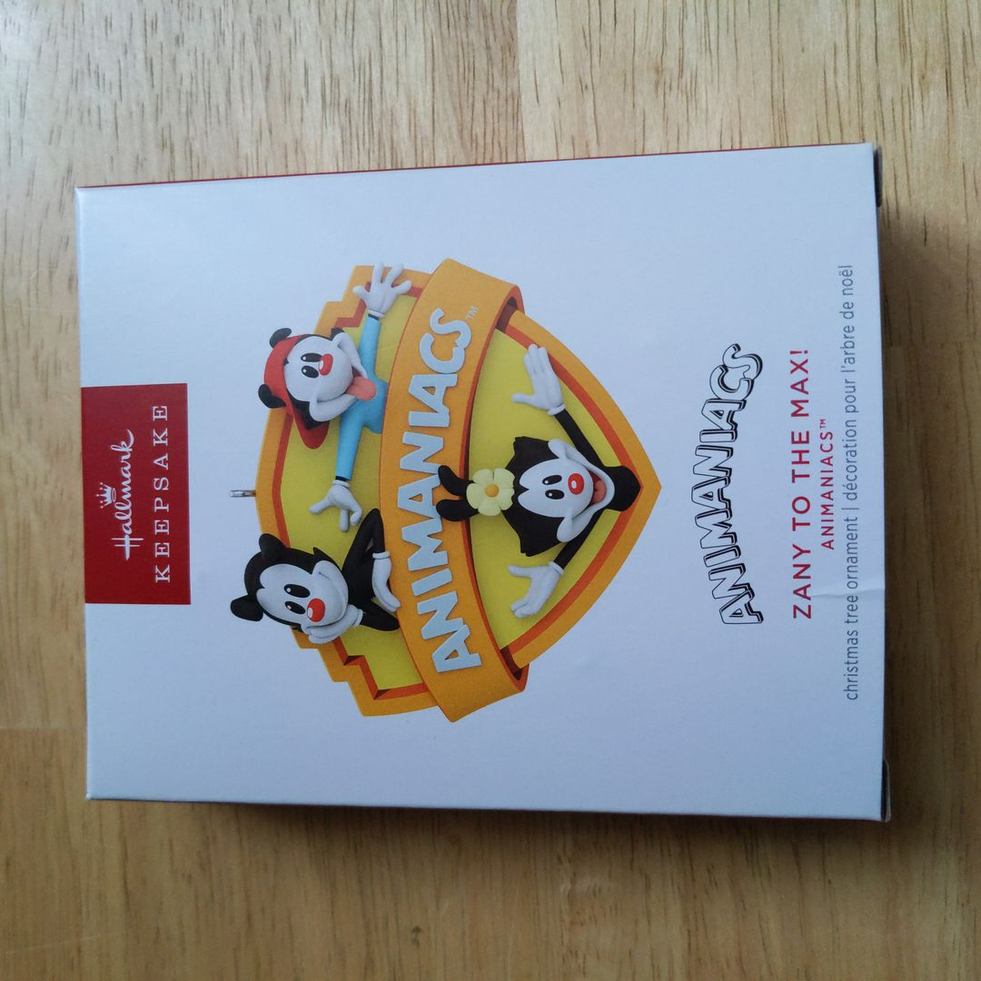 Zany to the Max! Animaniacs 2023 Hallmark Keepsake Ornament 